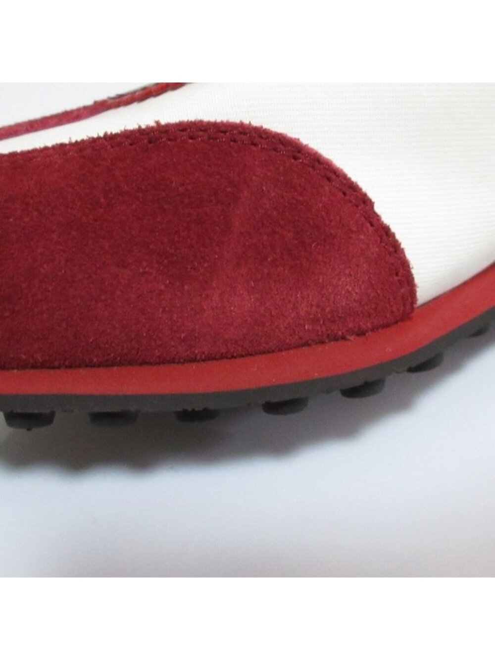 Gucci Side Logo Sneakers 35 White Red - Picture 13 of 16